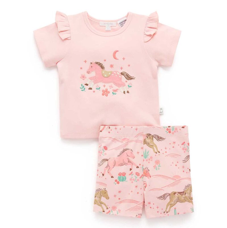 Purebaby Ruffle PJ Set image number 0